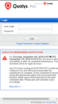 Mobile Screenshot of pci.qualys.com